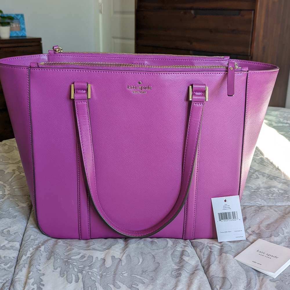 Kate Spade Newbury Lane Briar Tote Very Berry